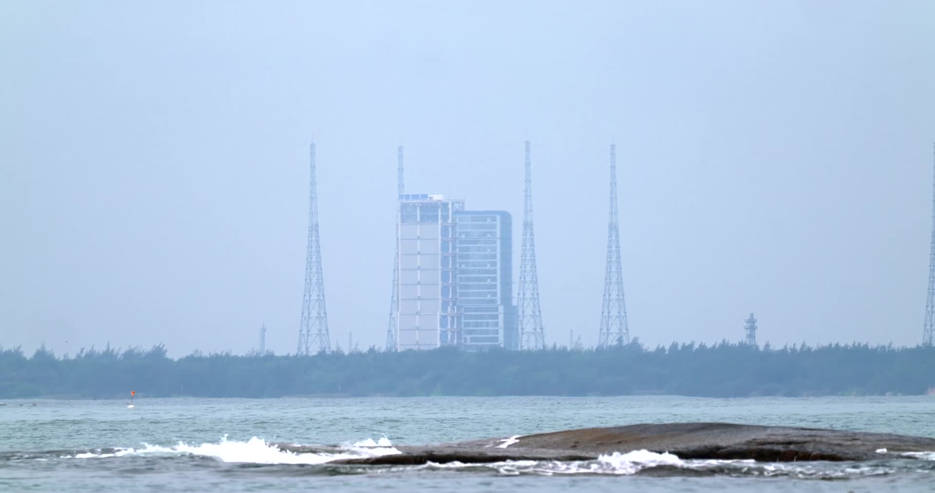 海南文昌海口火箭发射基地卫星发射中心视频的预览图