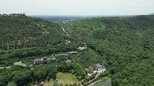 旅游景区湖南湘潭昭山4A风景区航拍视频的预览图