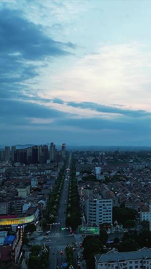 湖南双峰县城市建设航拍视频的预览图