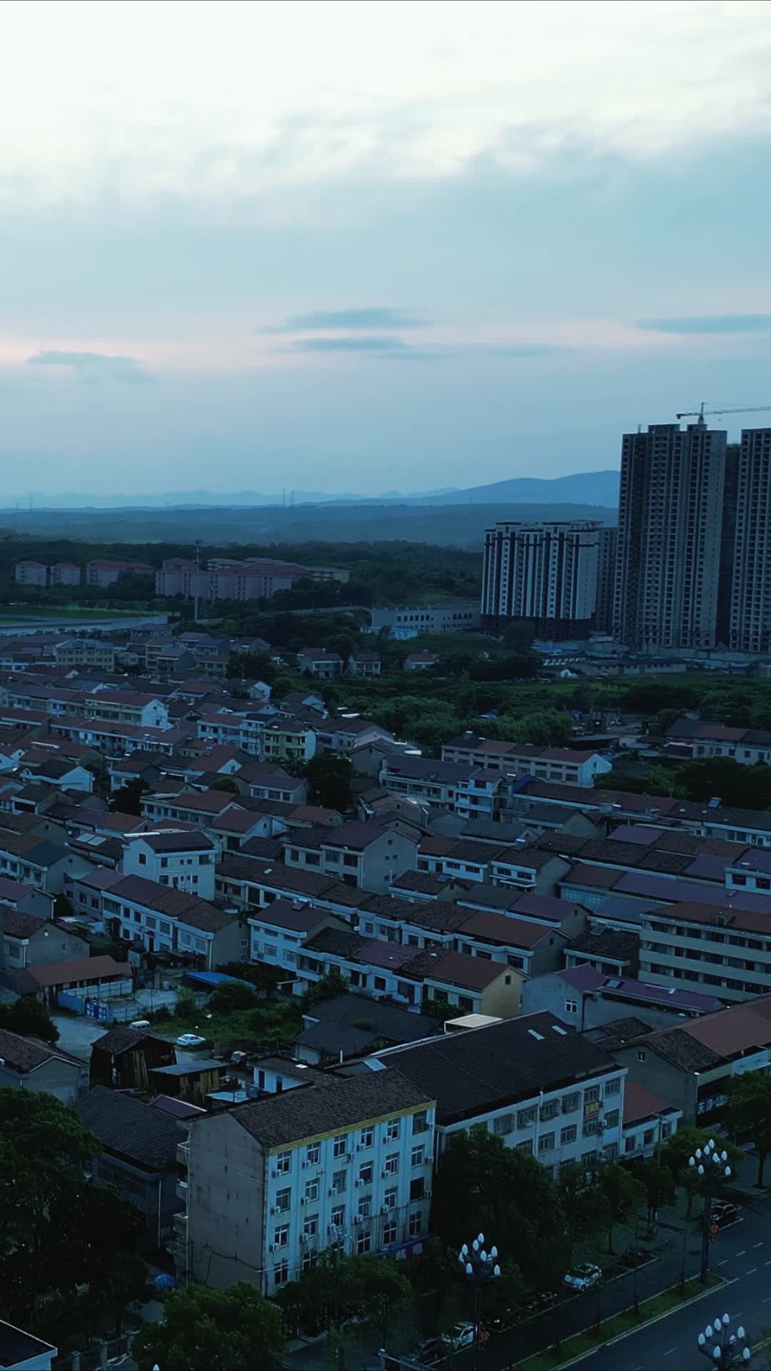 湖南常德澧县乡村建设航拍视频的预览图