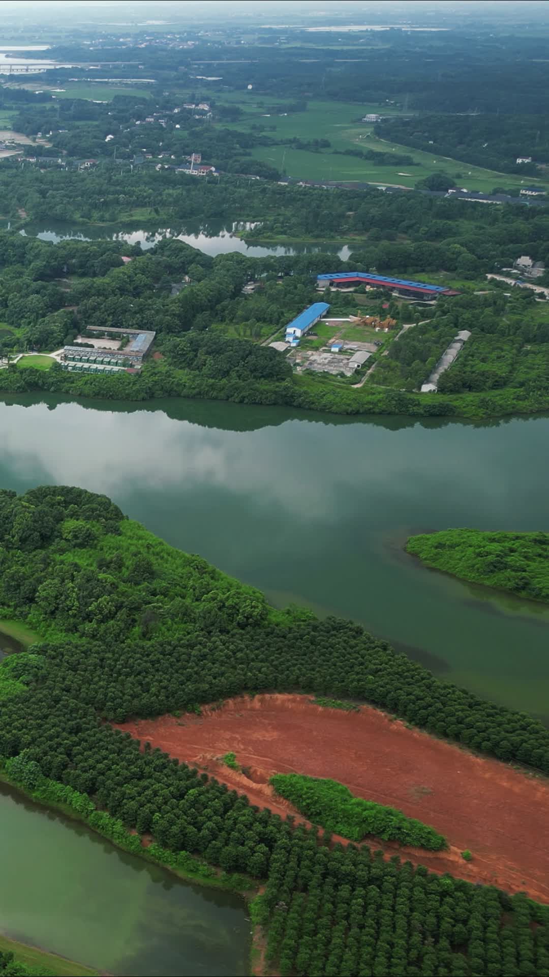 祖国青山绿水大好河山常德清江湖4A景区视频的预览图
