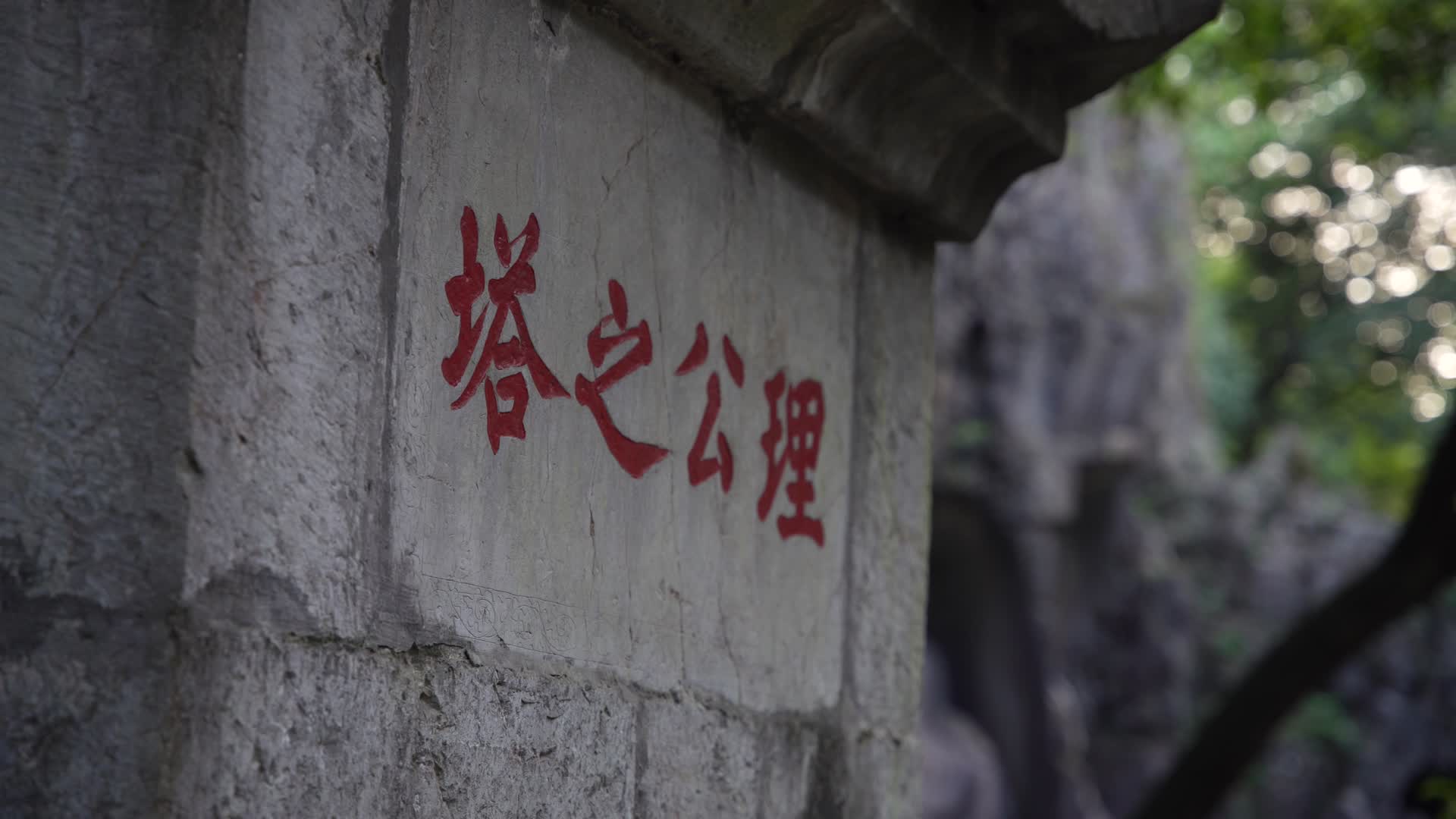 杭州西湖飞来峰理公之塔视频的预览图