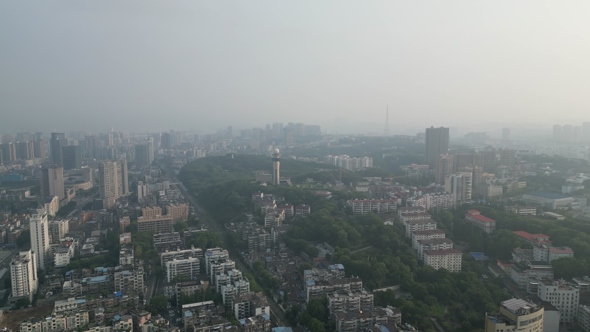 湖北宜昌城市建设航拍视频的预览图
