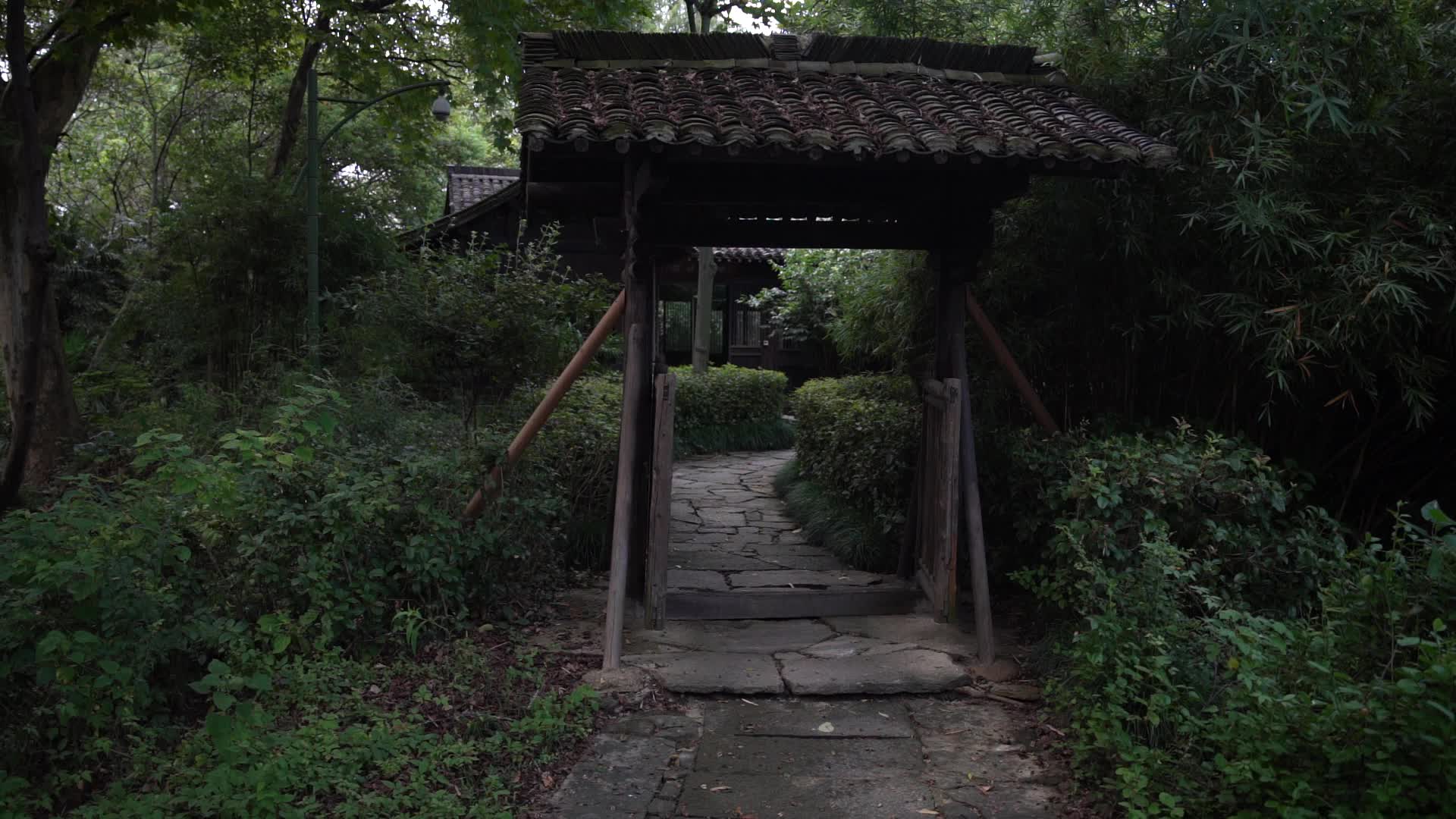 杭州西溪国家湿地公园梅竹山庄视频的预览图