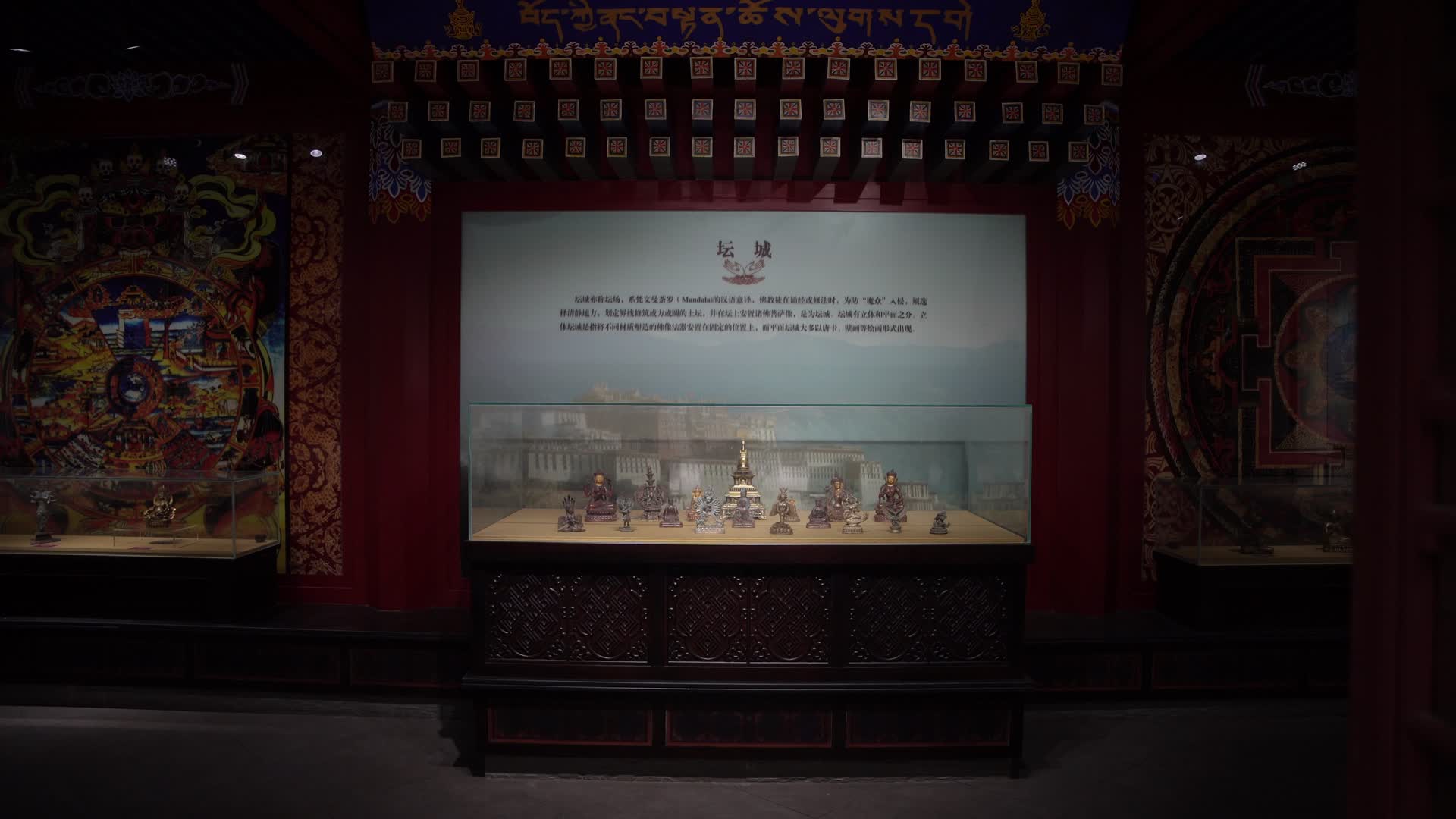 杭州吴山景区宝成禅寺视频的预览图