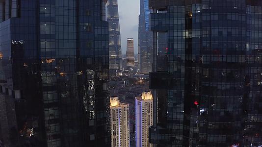 魔都上海国际都市4K超高清航拍视频的预览图