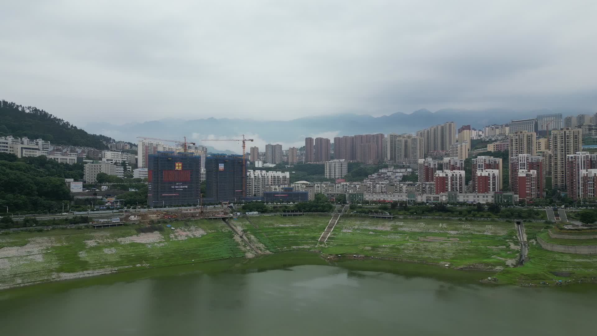 湖北宜昌秭归县风光航拍视频的预览图