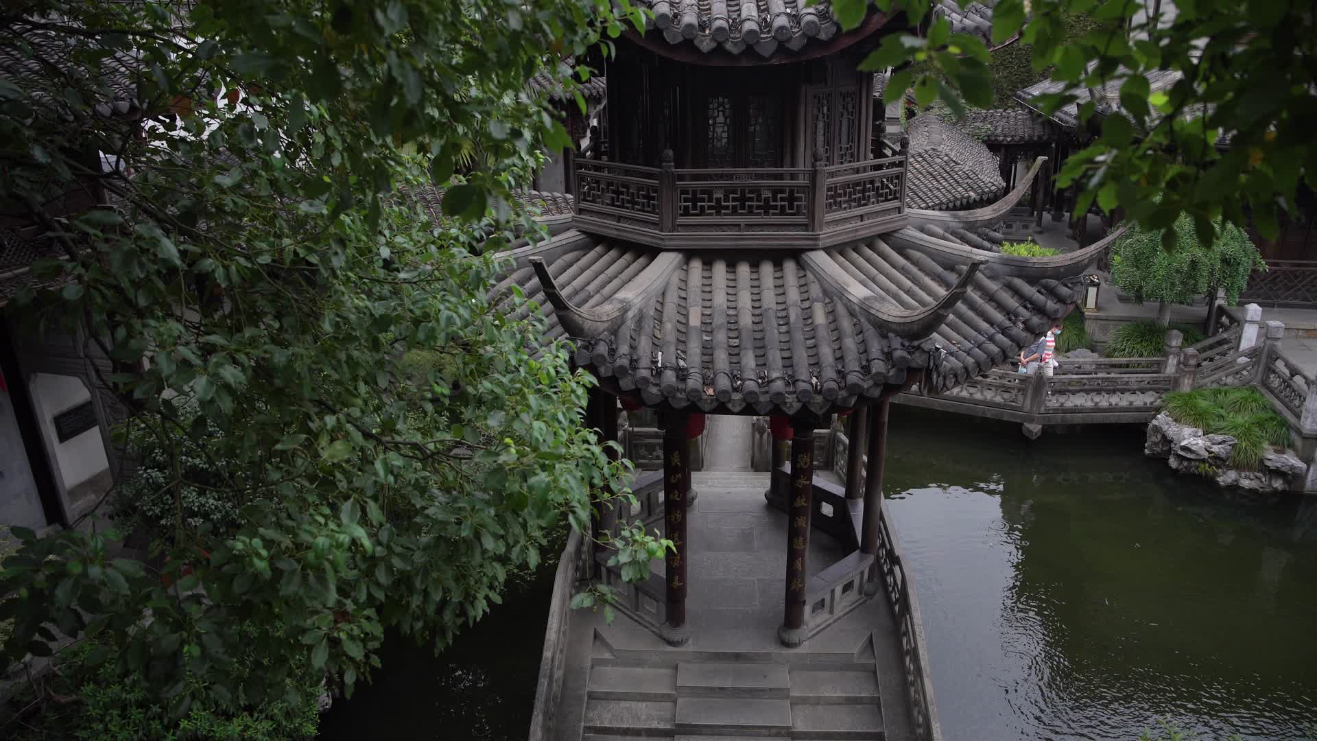 杭州吴山景区胡雪岩故居视频的预览图