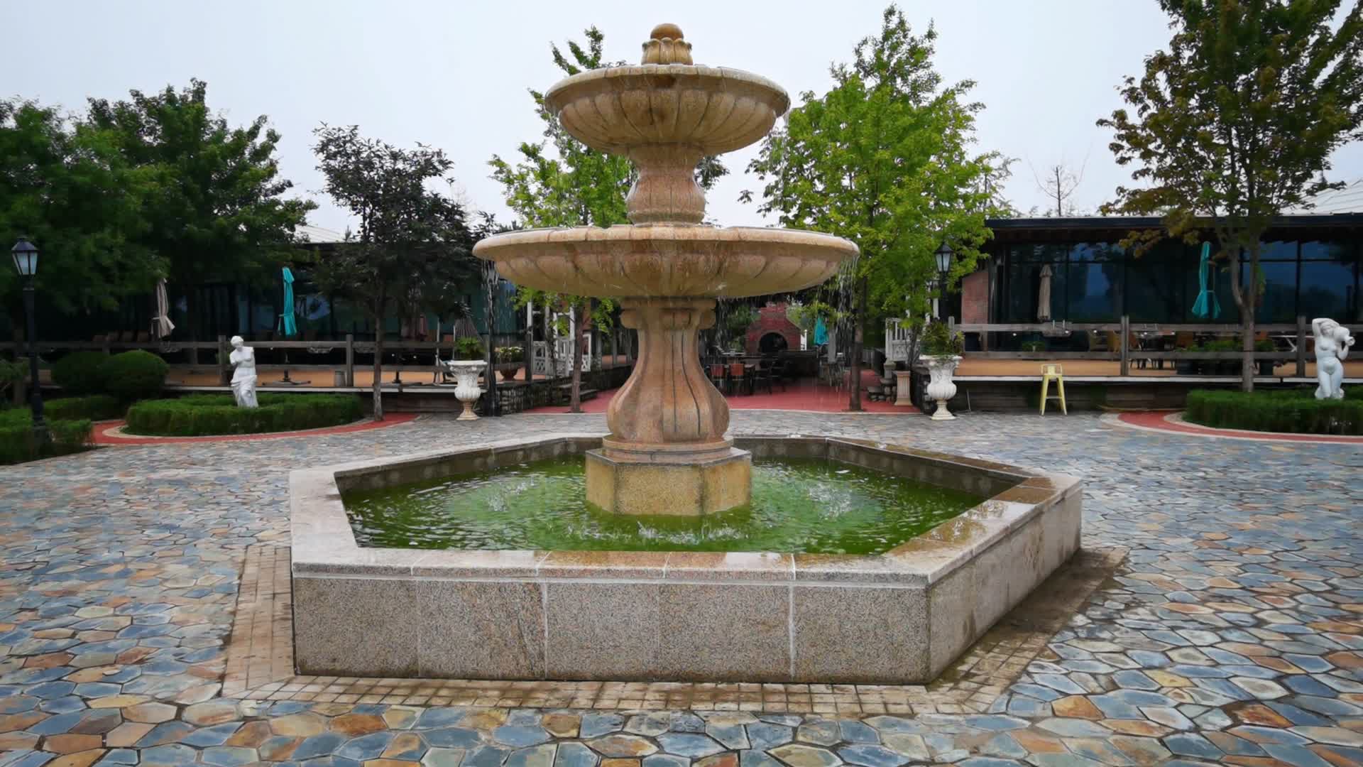 广场喷泉全景视频的预览图