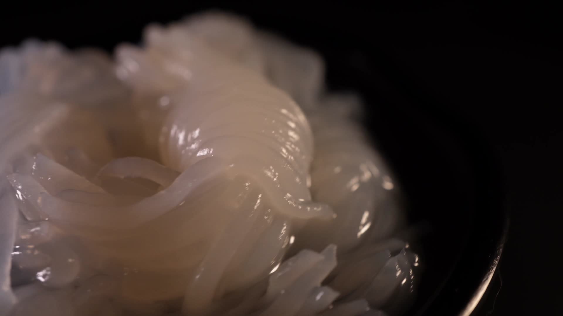 魔芋丝魔芋结食材视频的预览图