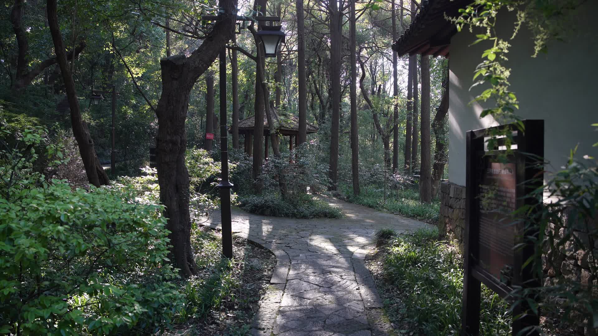 杭州吴山景区三茅观遗址视频的预览图