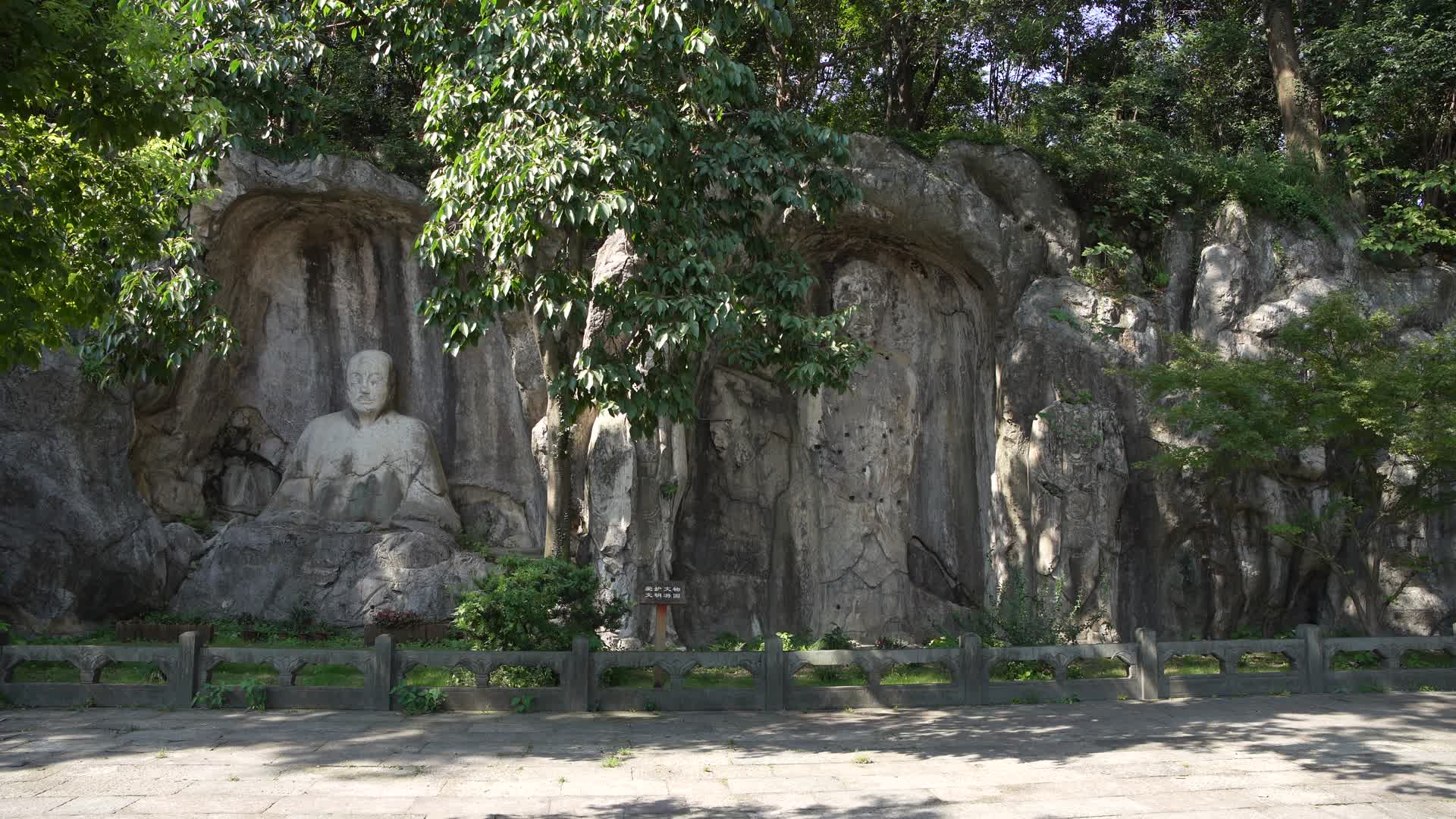 杭州吴山景区石佛院视频的预览图