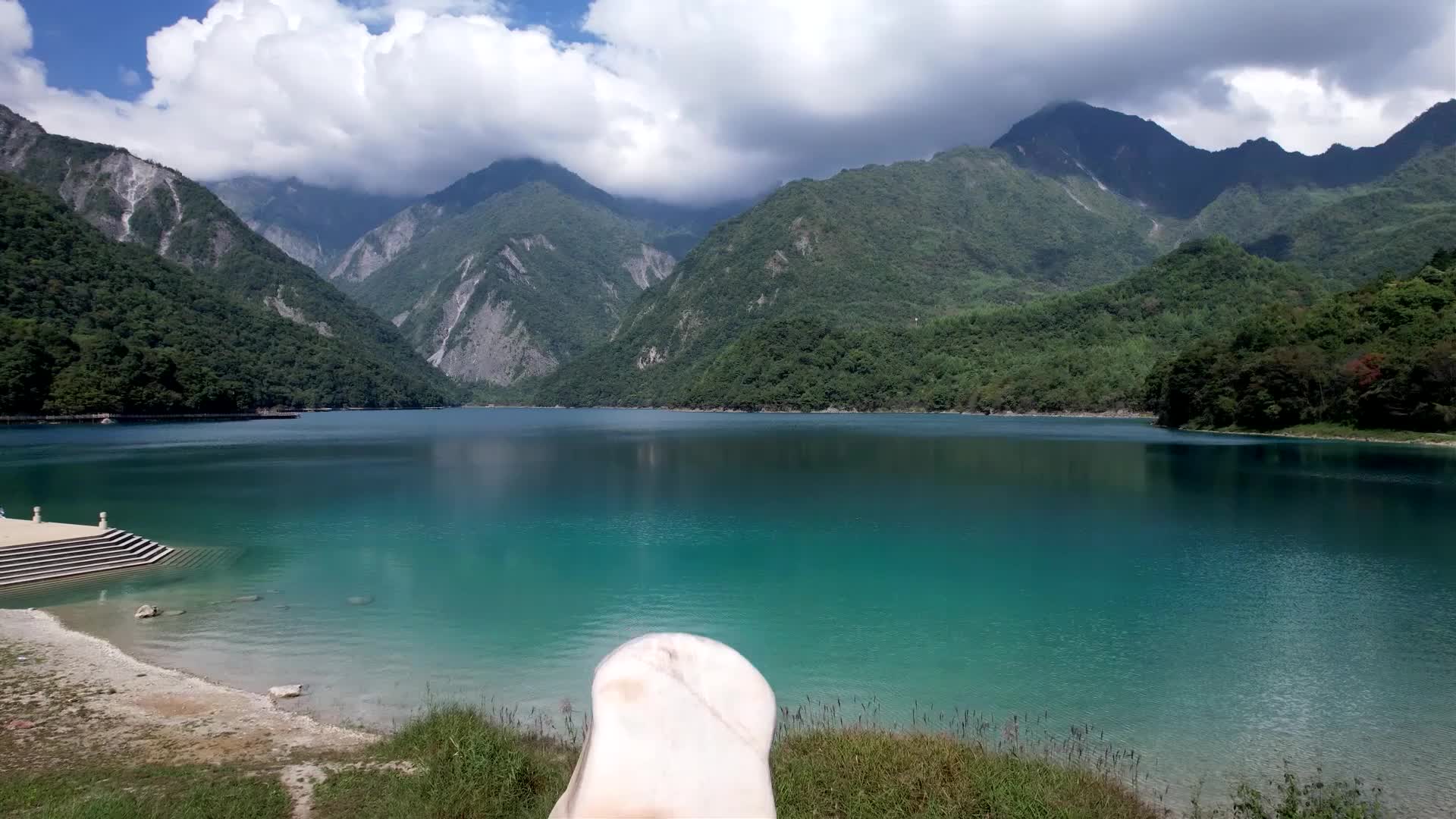 陇南文县天池国家森林公园航拍视频的预览图