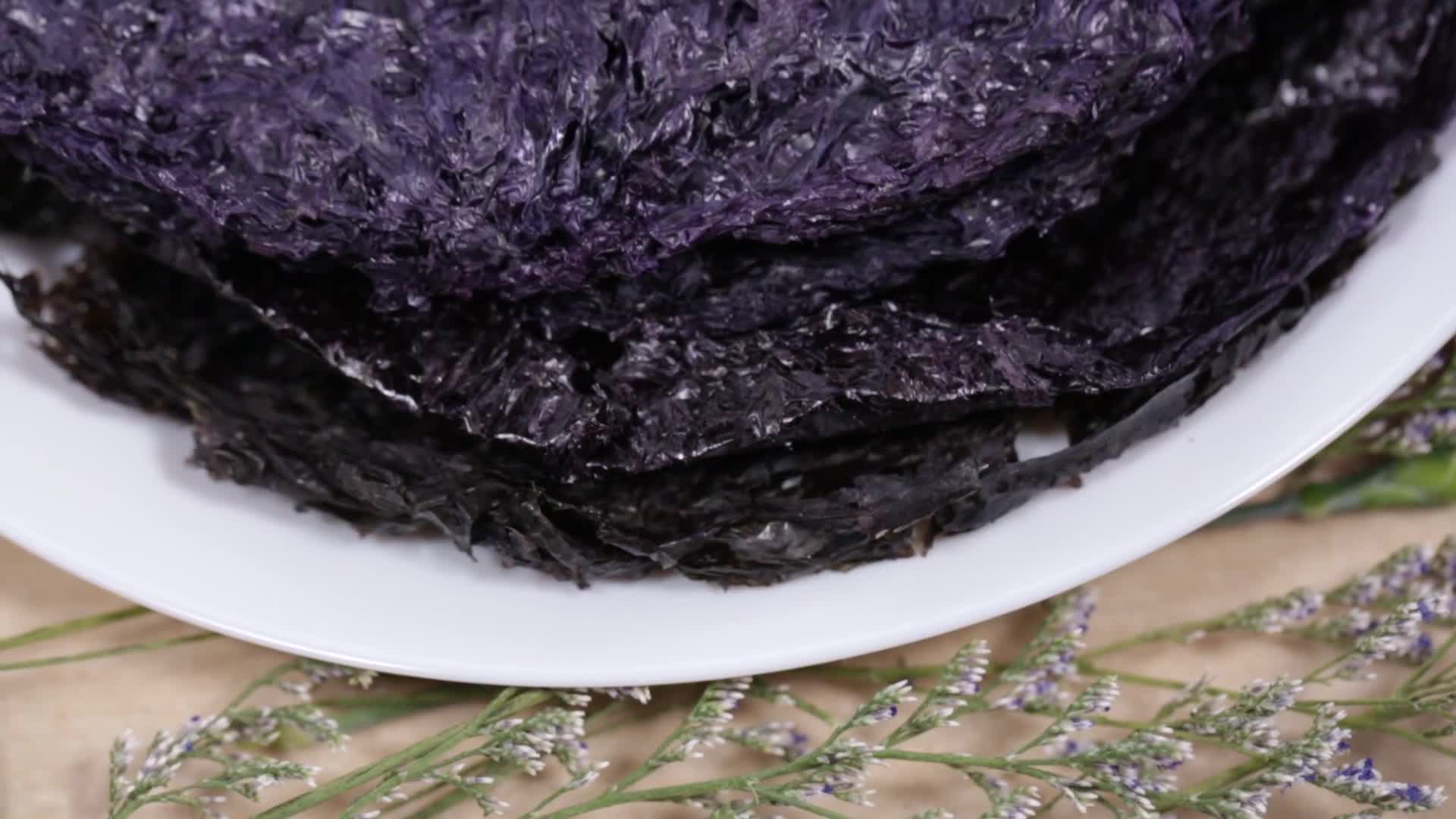 镜头合集紫菜海菜海苔补碘提鲜视频的预览图