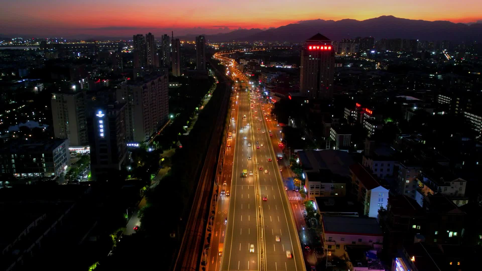 厦门集美道路交通景观视频的预览图