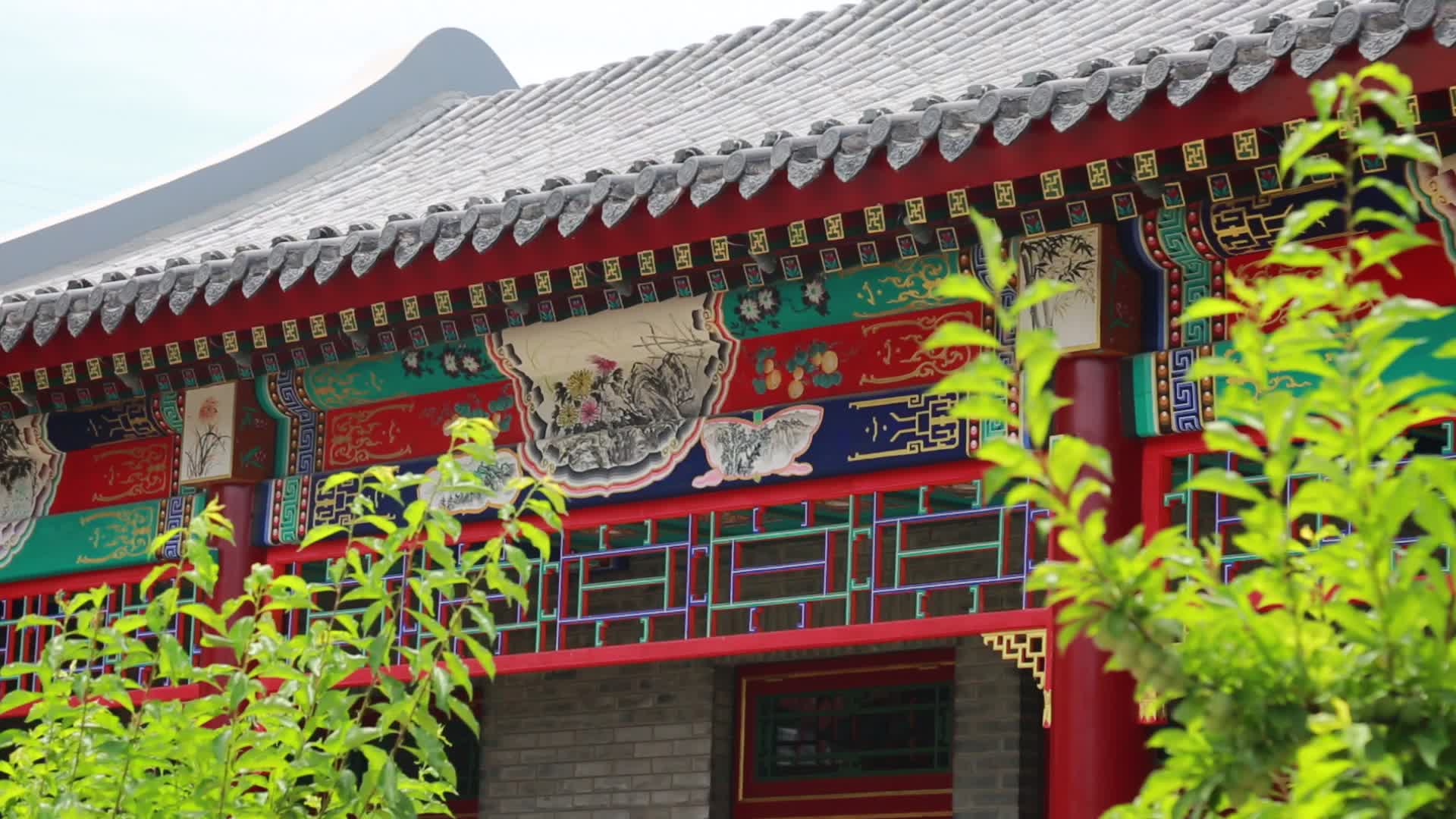 中式古风建筑视频的预览图