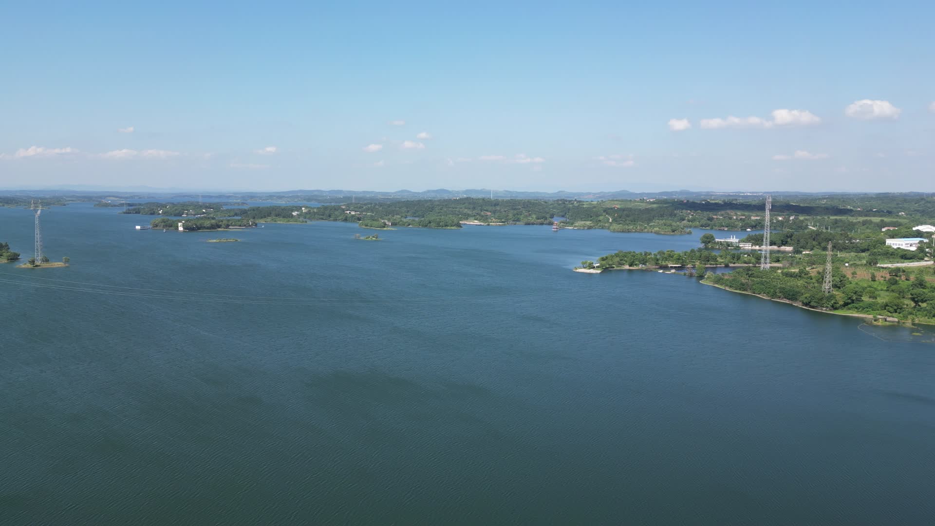 航拍湖北随州徐家河风景区4A景区视频的预览图
