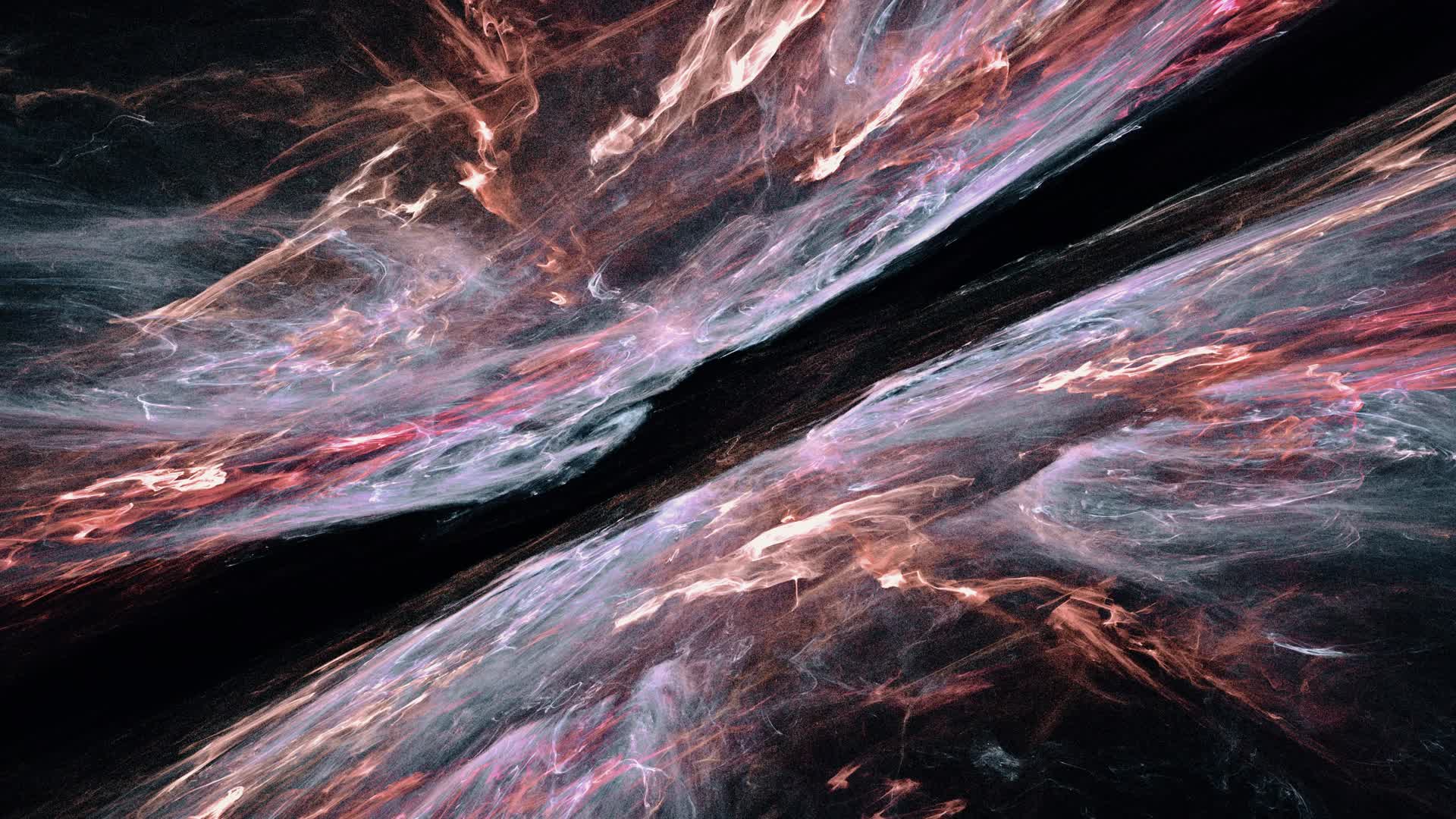 2K星空穿梭云层科幻通道素材视频的预览图