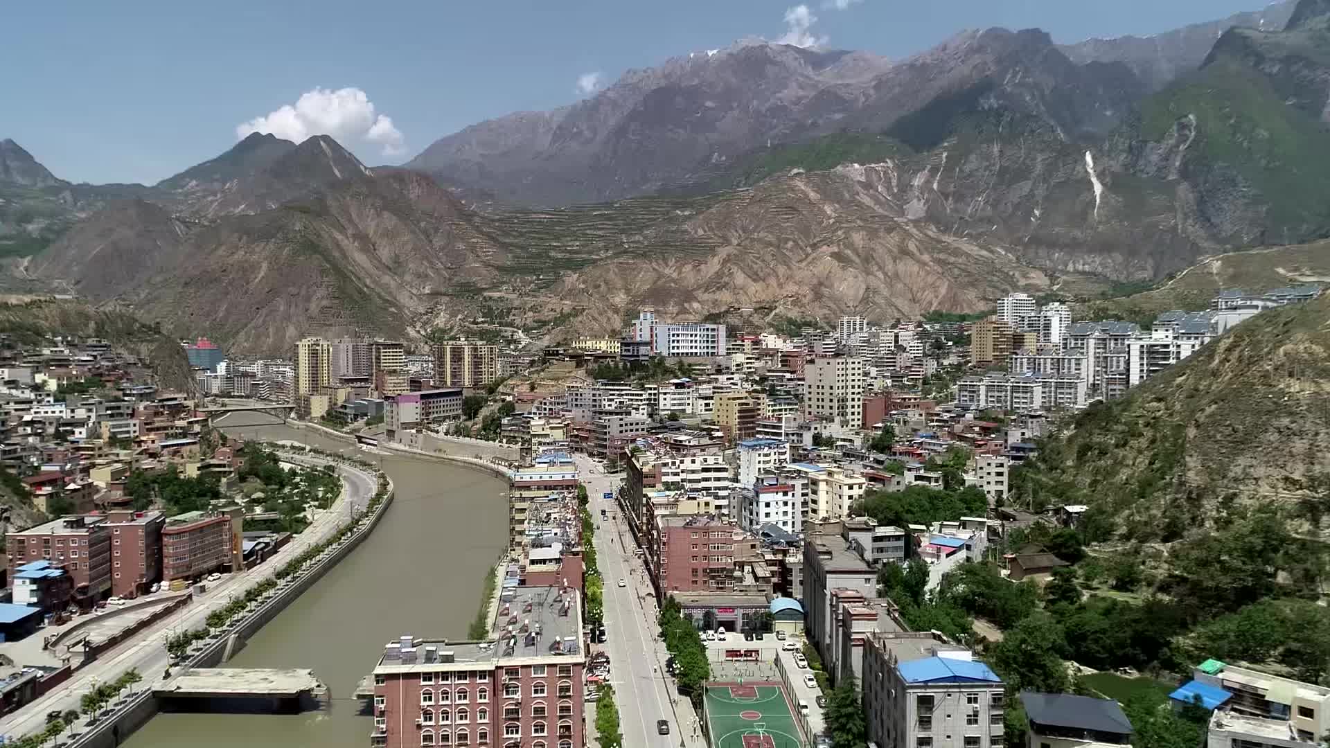 甘南舟曲拉尕山视频的预览图