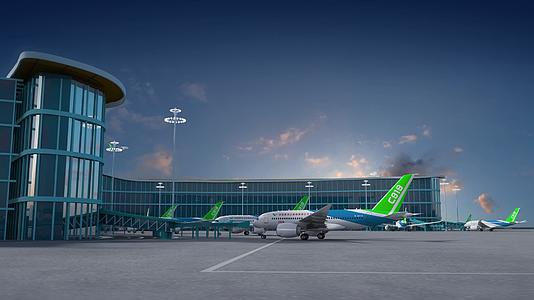 20220720大兴机场飞机起飞B2视频的预览图