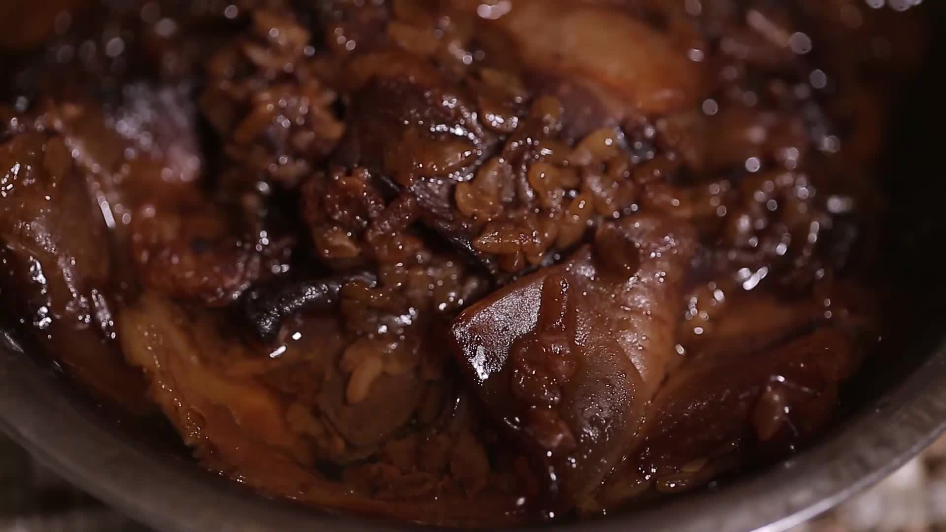 镜头合集腌制粉蒸排骨小米排骨视频的预览图