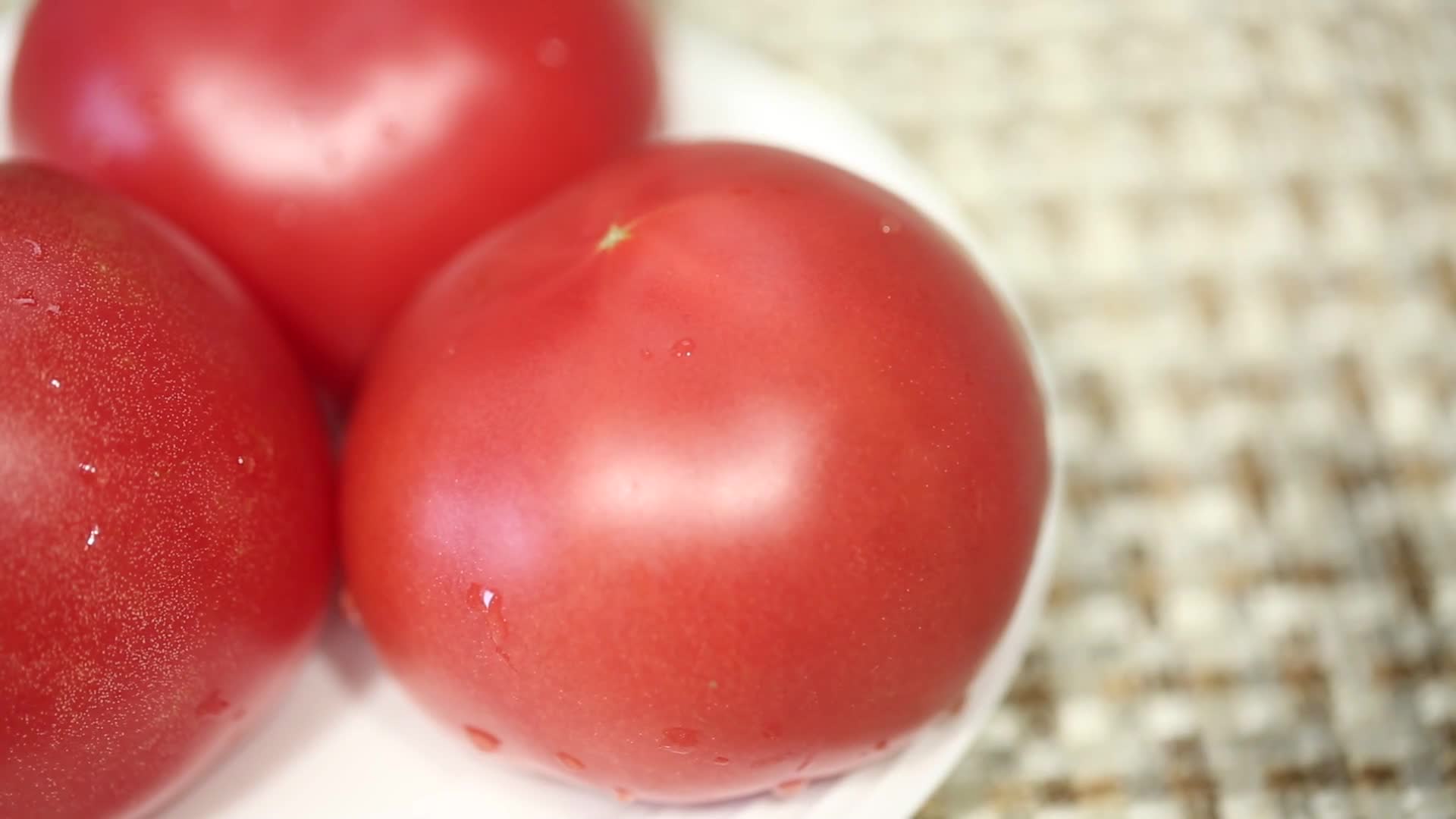 镜头合集西红柿番茄蔬菜视频的预览图