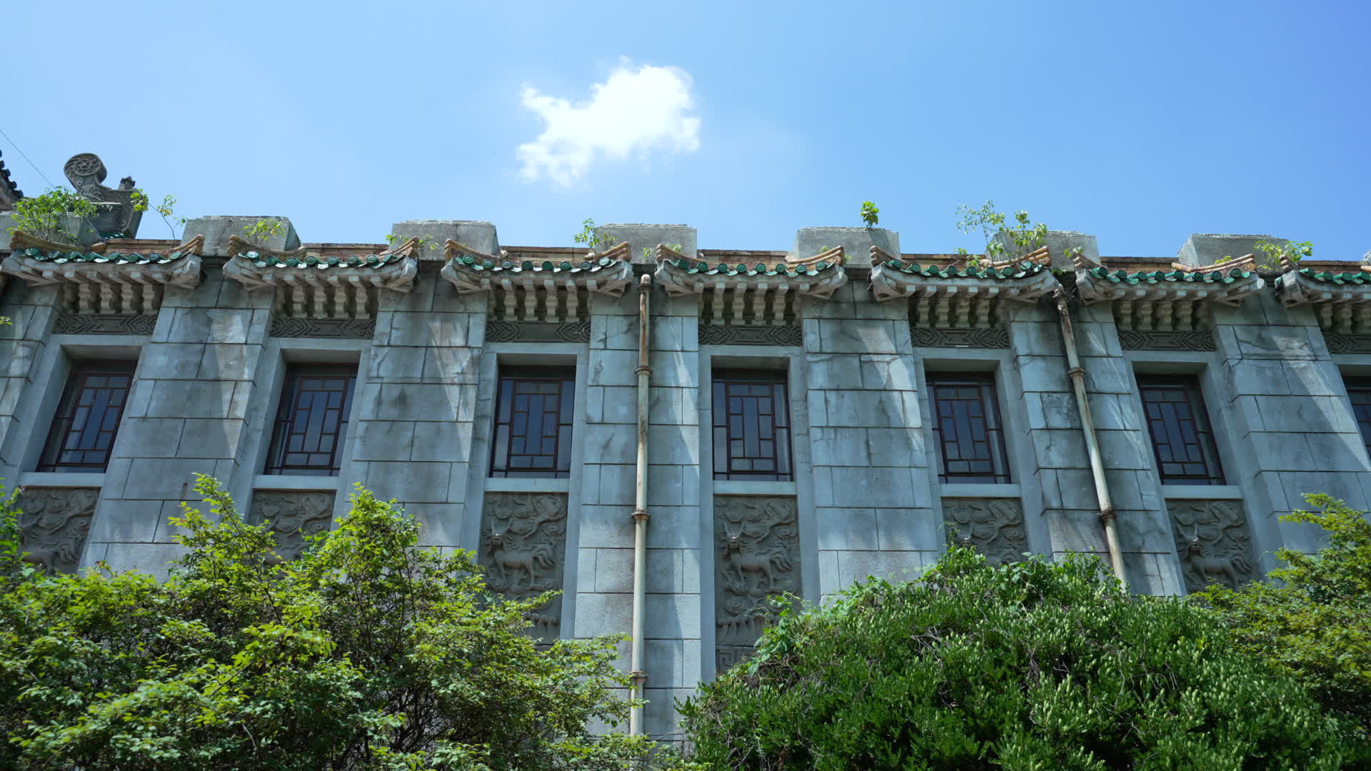 武汉首义公园湖北省立图书馆旧址视频的预览图