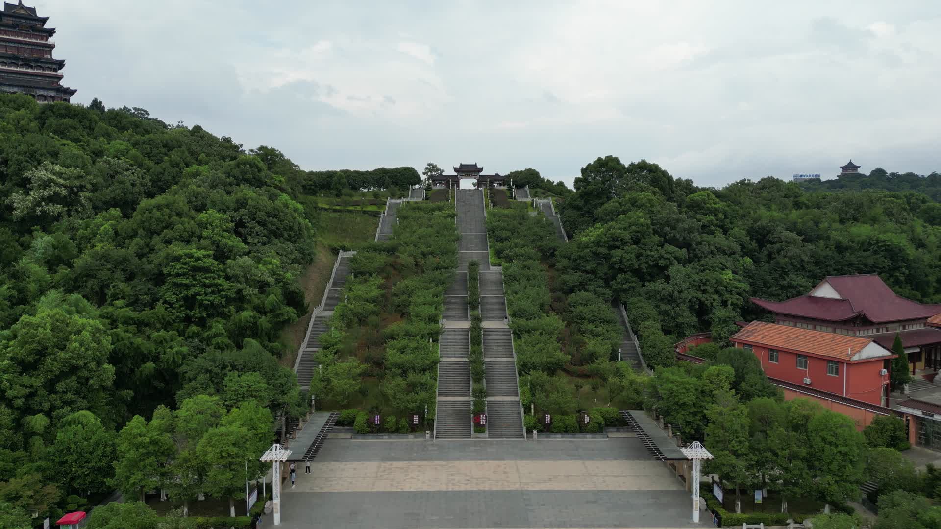 航怕江西九江南山公园4A景区视频的预览图