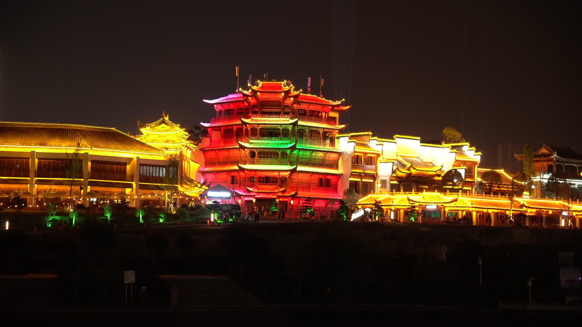 贵州铜仁中南门历史文化旅游区铜仁古城视频的预览图