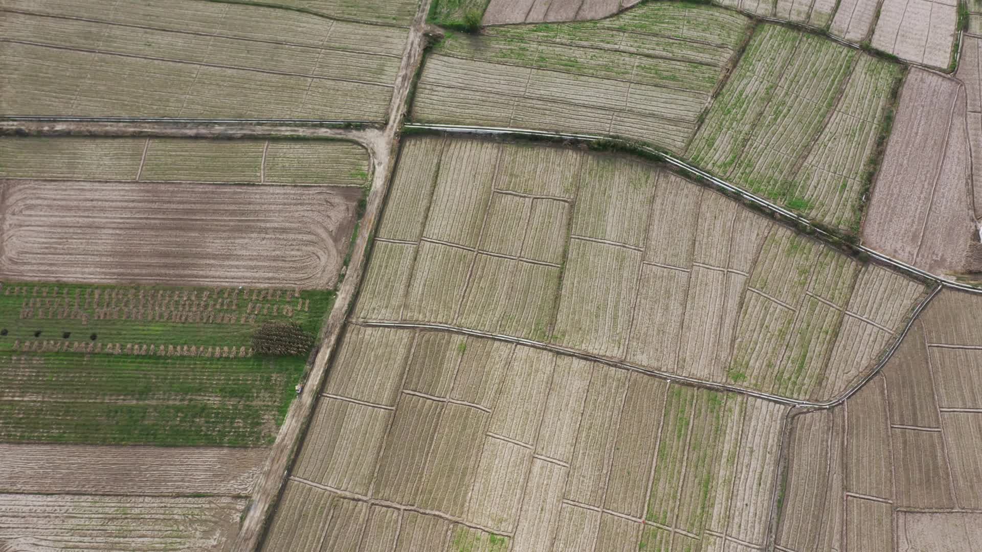 金沙江农田高原河流农村农业高山视频的预览图