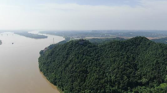 旅游景区湖南湘潭昭山风景区视频的预览图