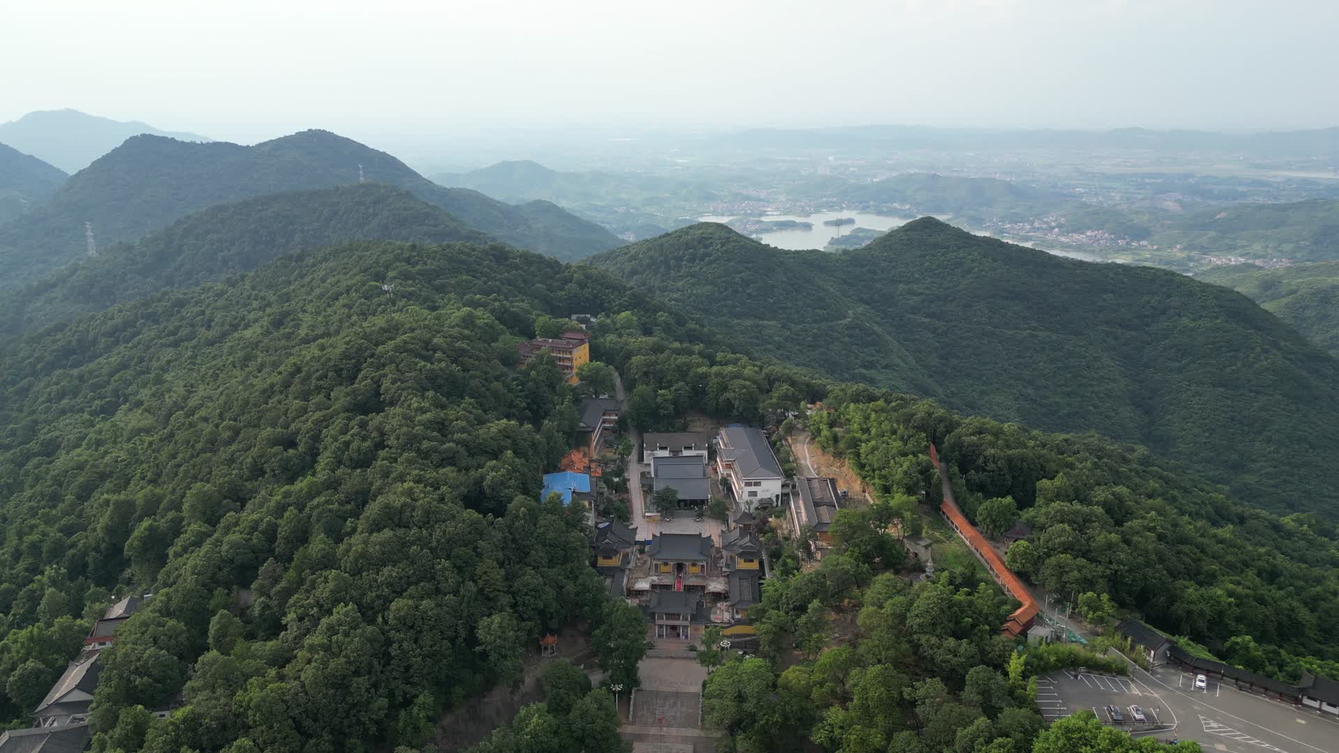 湖北黄石东方山风景区弥勒宫视频的预览图