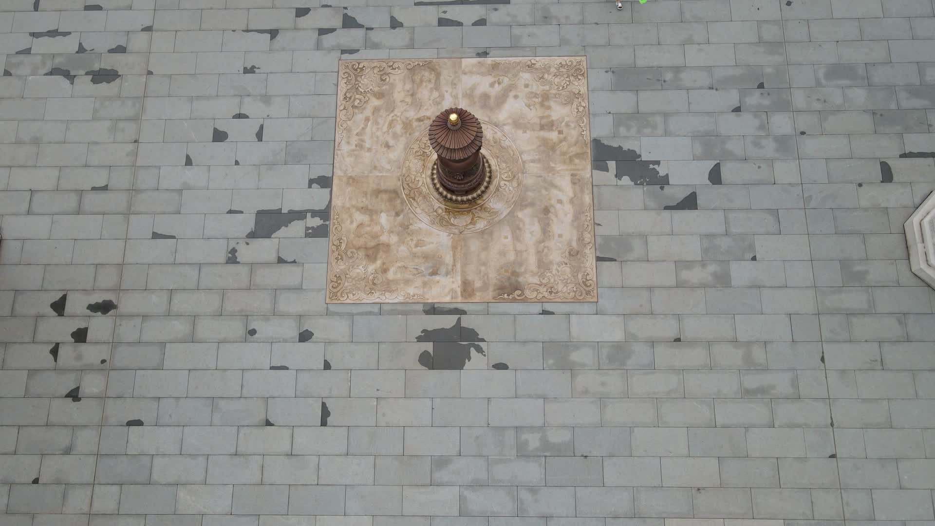 航拍江西庐山东林寺古建筑文化视频的预览图