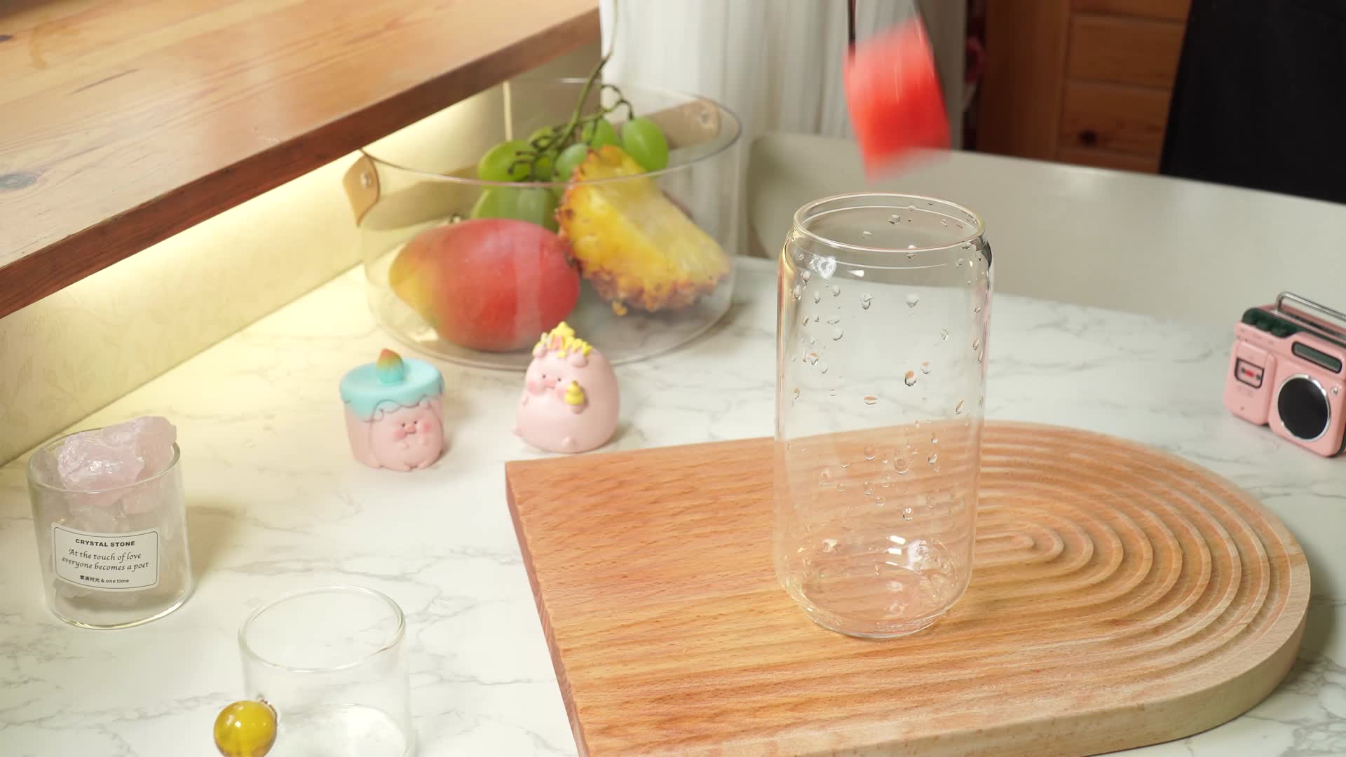 西瓜饮品西瓜奶昔制作视频的预览图