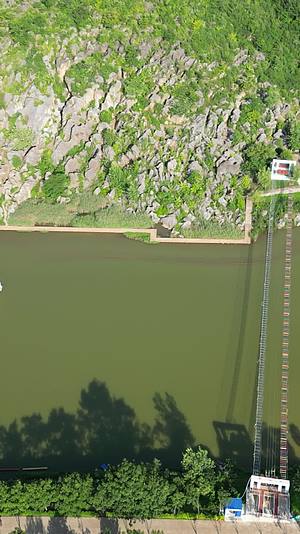 航拍湖北随州西游记公园视频的预览图