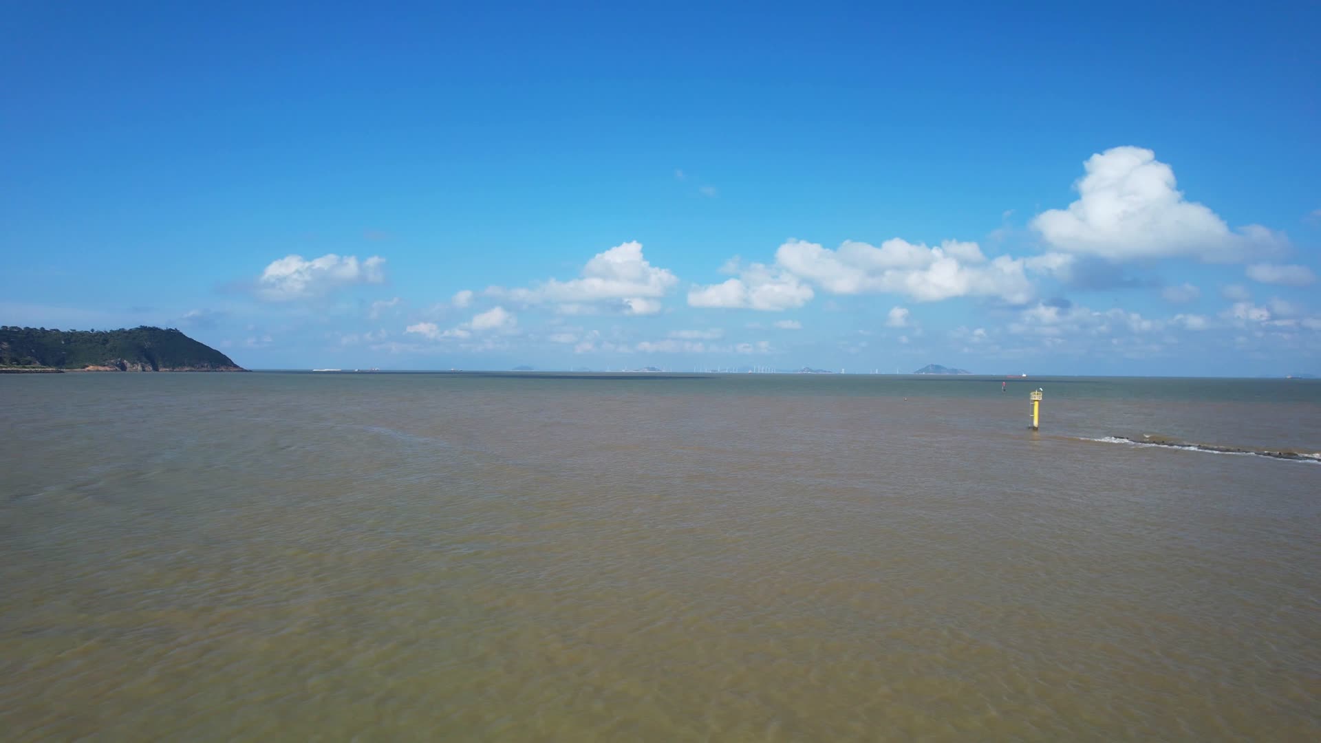 4K澳门航拍海景风景视频的预览图