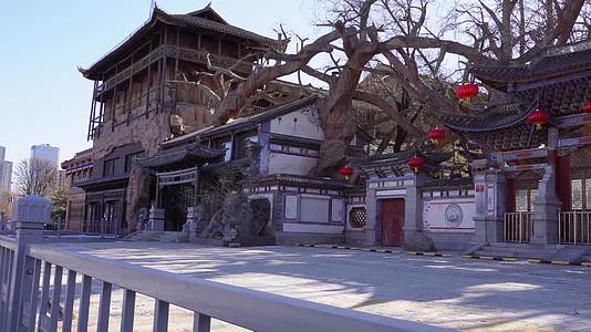 镜头合集景区大门正门中华民族园视频的预览图