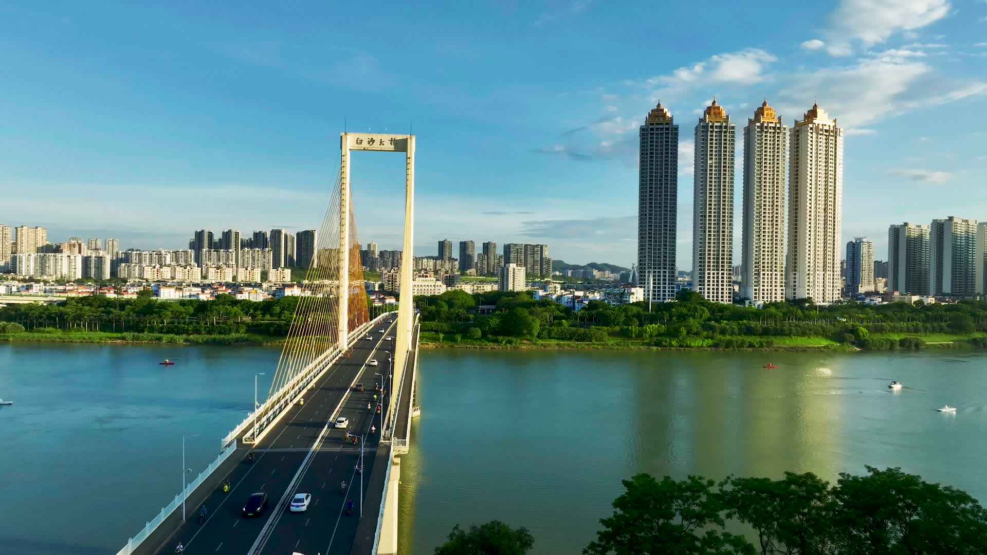 南宁白沙大桥实拍视频视频的预览图