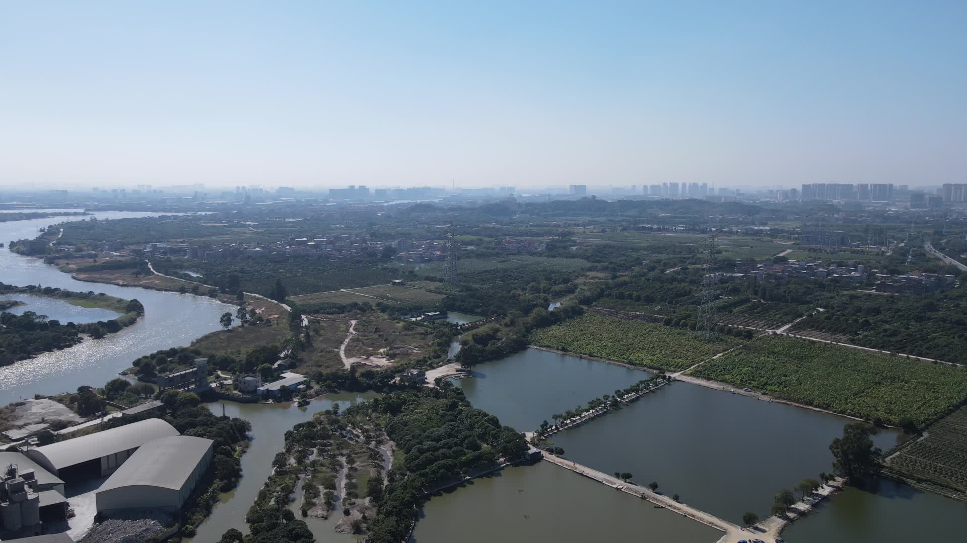 航拍天津视频的预览图