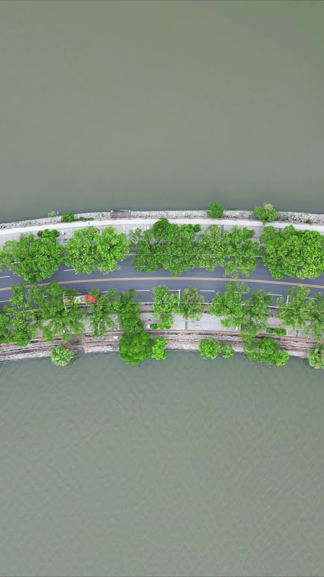 航拍黄石杭州路交通视频的预览图