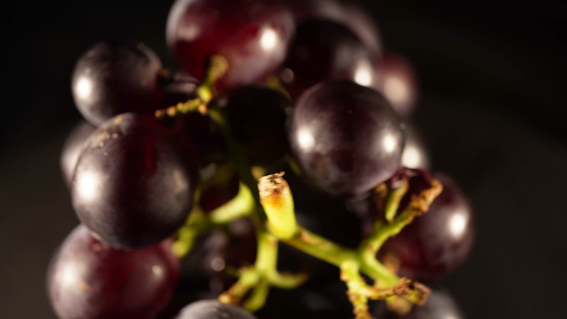 玫瑰香葡萄水果视频的预览图