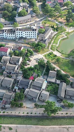 航拍江西吉安吉州窑遗址公园4A景区视频的预览图