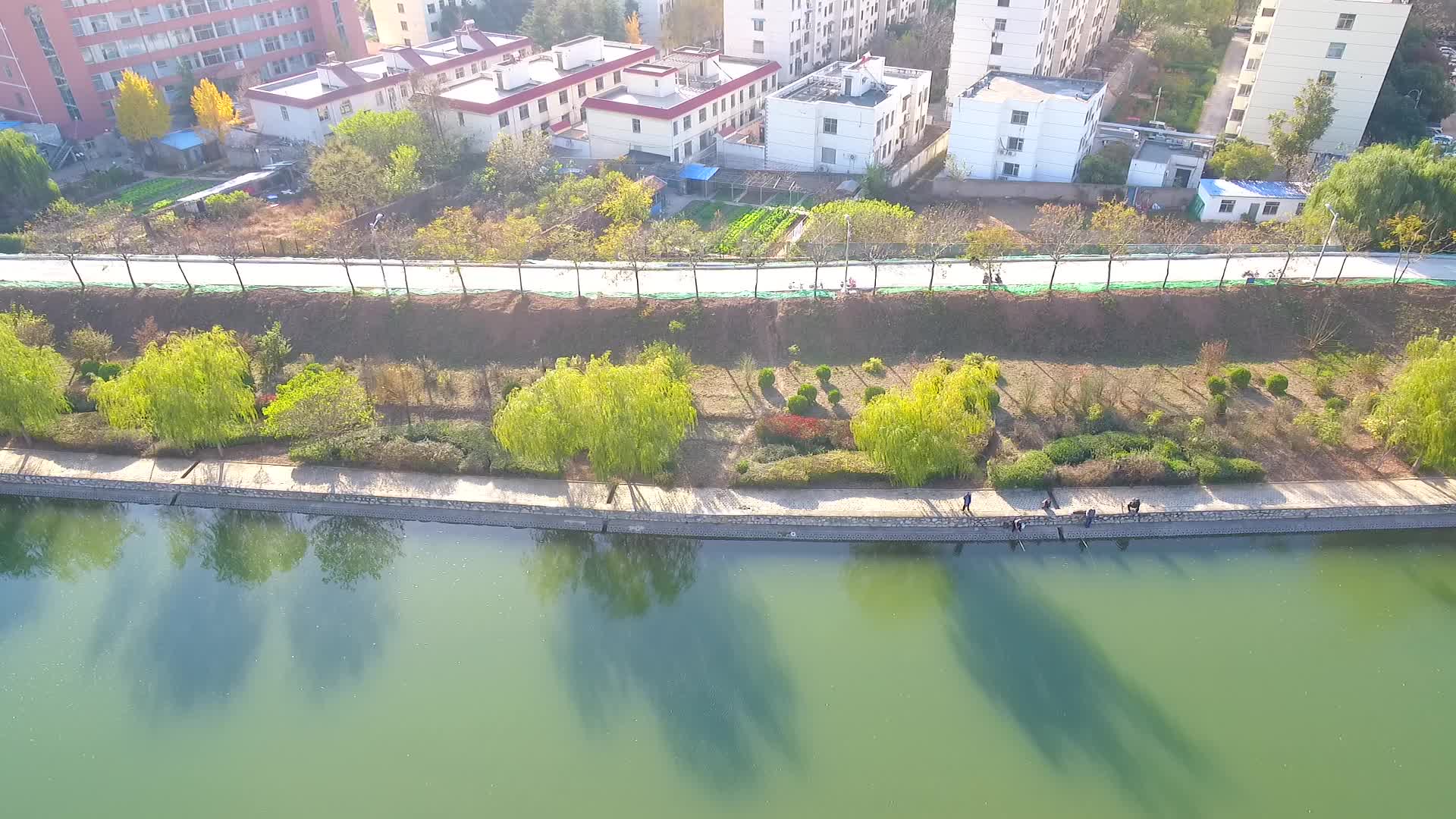 航拍山东潍坊视频的预览图