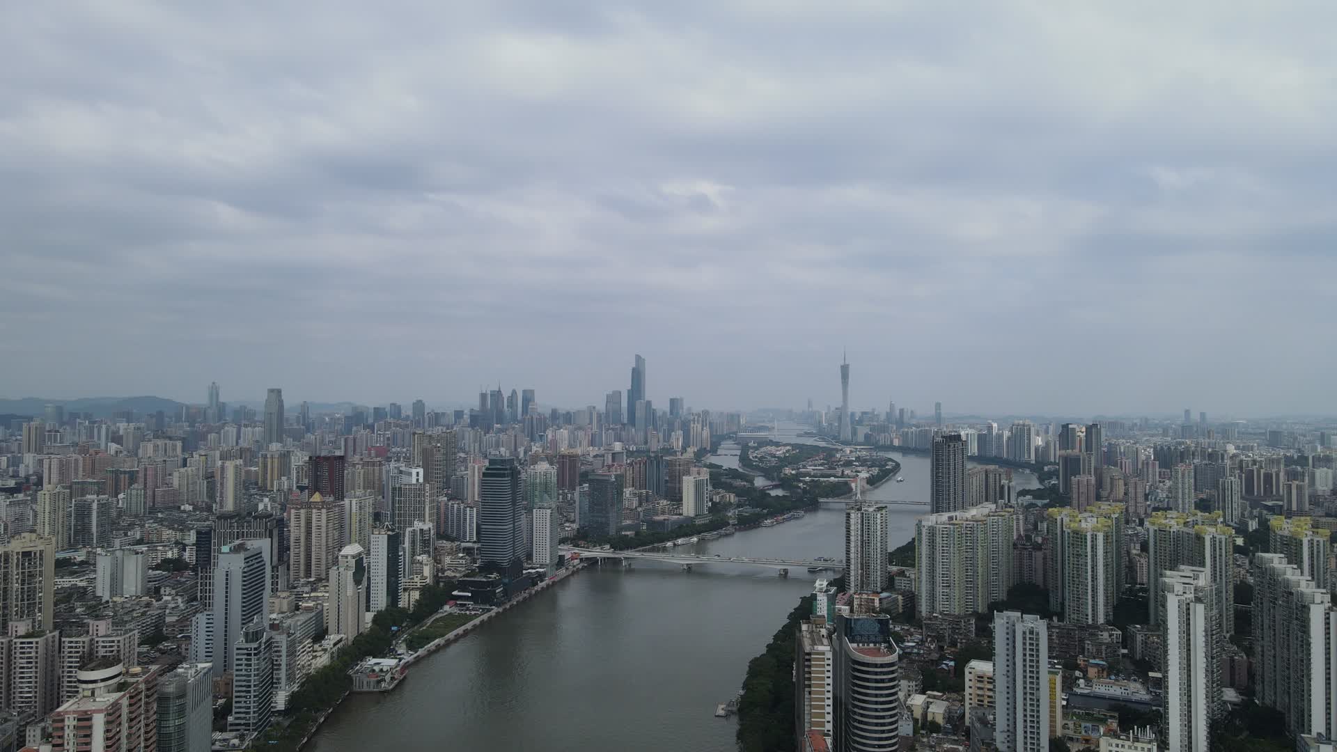 航拍浙江杭州视频的预览图