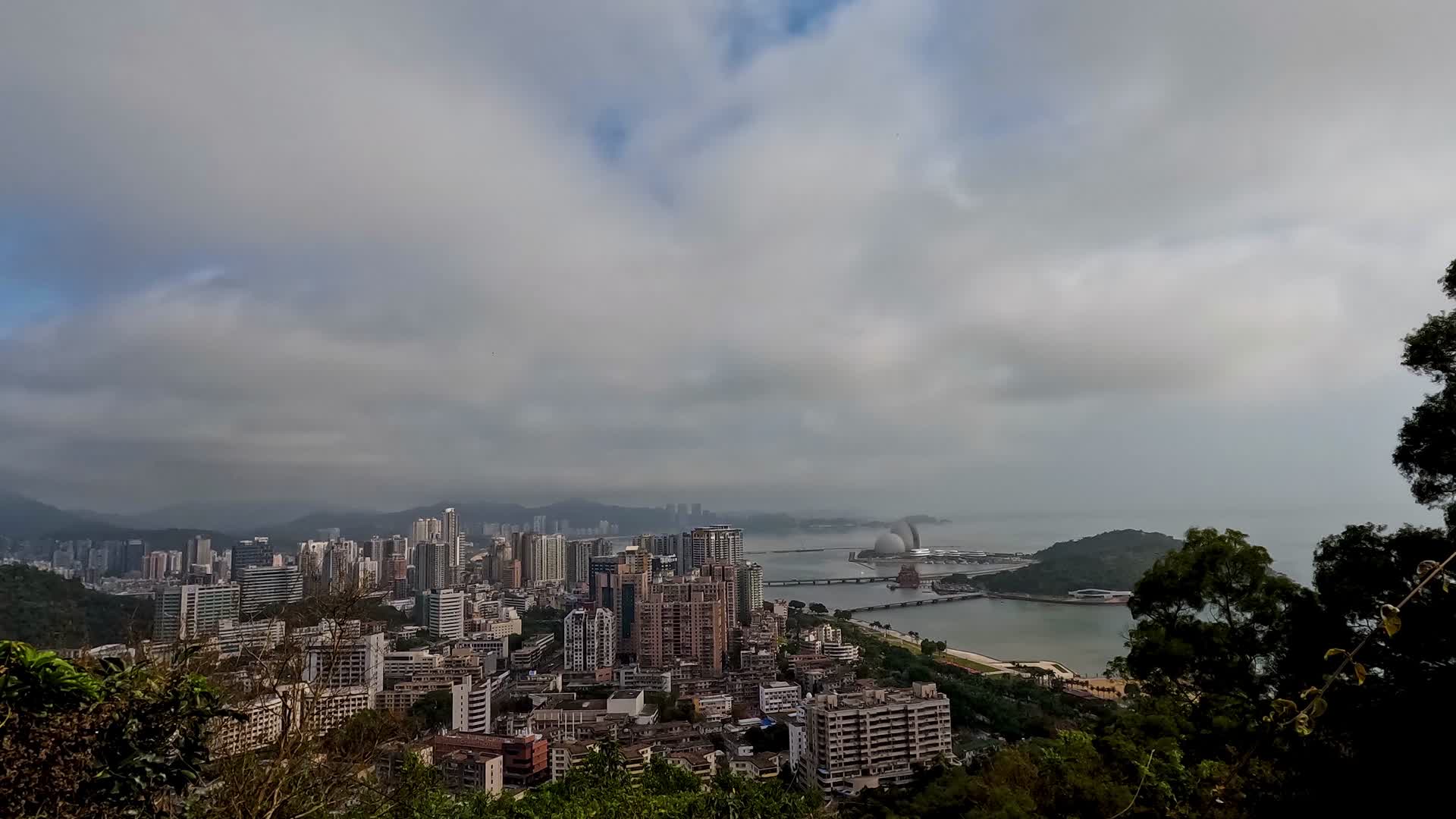 珠海城市及地标云海视频的预览图