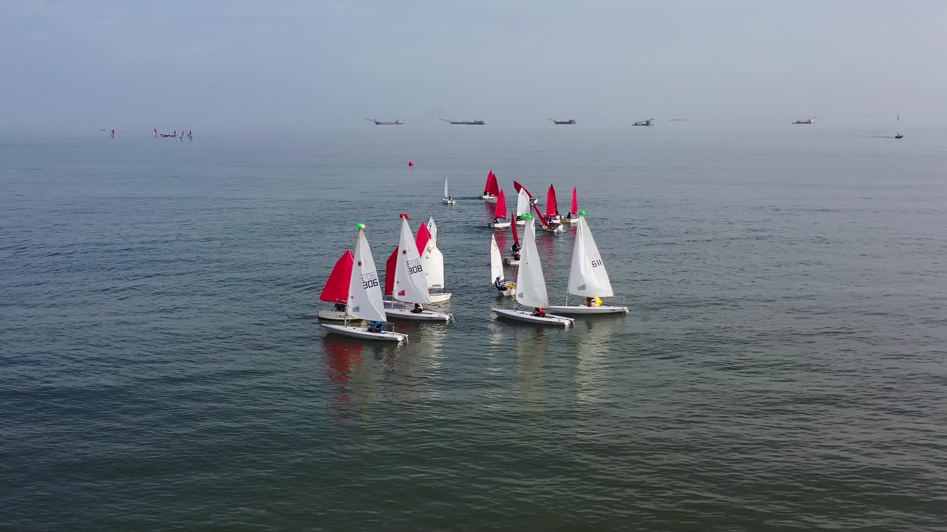 珠海野狸岛日月贝和小帆船视频的预览图