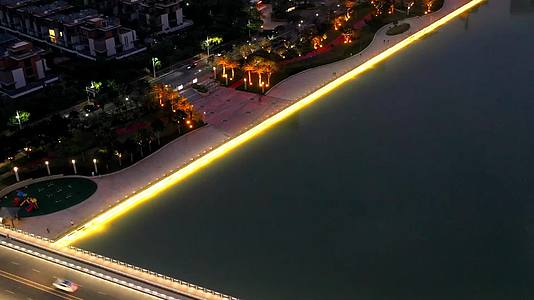 珠海白石桥夜景视频的预览图