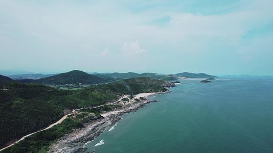 惠州黑排角海滩视频的预览图