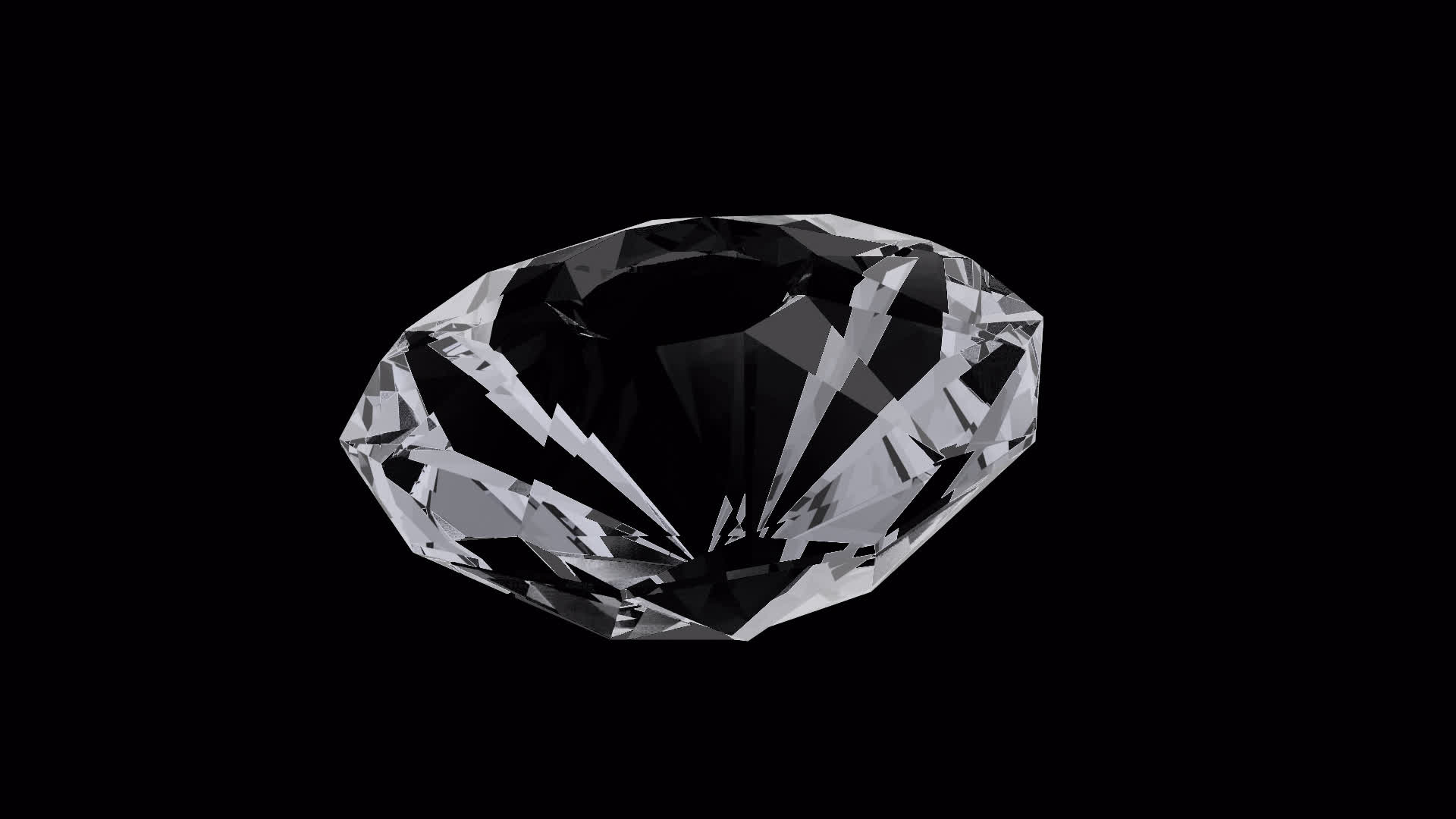 三维钻石展示带通道视频的预览图
