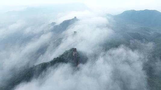 长城风光中国长城北京长城金山岭长城视频的预览图